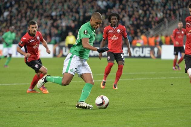 Kevin Monnet Paquet (saint etienne) - Fussball, Europa League, AS Saint Etienne vs. Gabala FK - Groupe C - 20 10 2016 FredericChambert Panoramic 