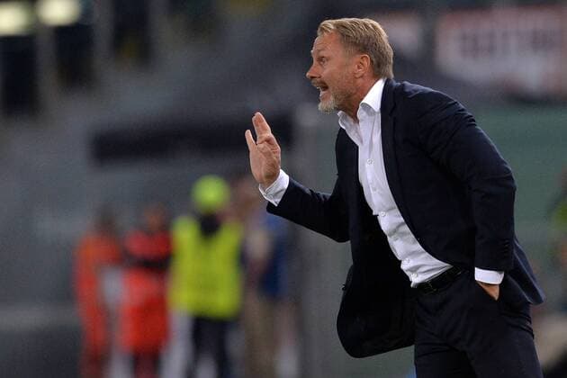 Thorsten Fink, Austria Wien coach. Roma 20-10-2016 Stadio Olimpico Football Calcio Europa League AS Roma - Austria Wien AntoxBaldassarre