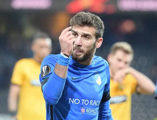 20.10.2016 Bern,Schweiz Fussball Herren Europa League Saison 2016 2017 BSC Young Boys - Apoel Nikosia Bild zeigt Apoel FC Torschütze George Efrem Aktion Einzelbild 