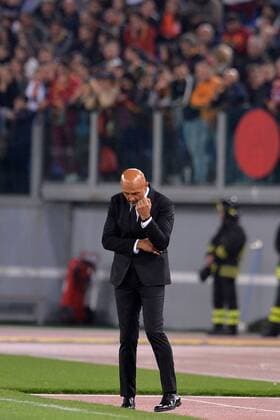 Luciano Spalletti, Roma. Roma s coach. Roma 20-10-2016 Stadio Olimpico Football Calcio Europa League AS Roma - Austria Wien AntoxBaldassarre