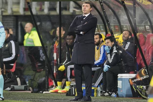 coach Shota Arveladze of Maccabi Tel Aviv FCduring the UEFA Europa League group D match between AZ Alkmaar and Maccabi Tel Aviv on October 20, 2016 at the AFAS stadium in Alkmaar, The Netherlands. AZ v Maccabi Tel Aviv UEFA Europa League 2016 2017 xVIxGerritxvanxKeulenxIVx 6431891