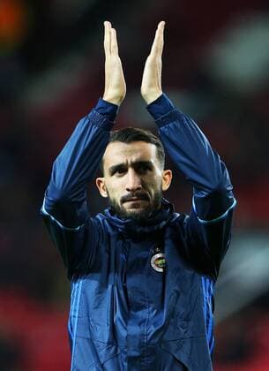 Mehmet Topal of Fenerbahce during the UEFA Europa League match at Old Trafford, Manchester. Picture date: October 20th, 2016. Pic Matt McNulty Sportimage EDITORIAL USE ONLY. No use with unauthorised audio, video, data, fixture lists, club league logos or live services. Online in-match use limited to 120 images, no video emulation. No use in betting, games or single club league player publications.