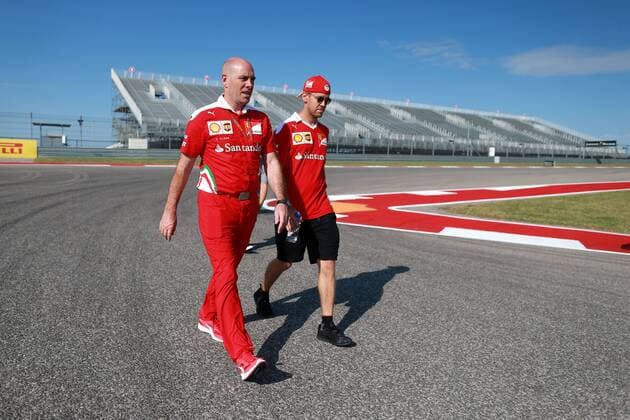 Motorsports: FIA Formula One World Championship WM Weltmeisterschaft 2016, Grand Prix of United States, 5 Sebastian Vettel (GER, Scuderia Ferrari), xHOCHxZWEIx