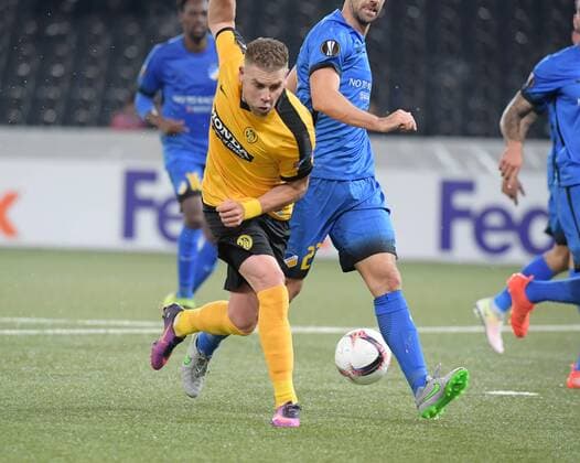 20.10.2016 Bern,Schweiz Fussball Herren Europa League Saison 2016 2017 BSC Young Boys - Apoel Nikosia Bild zeigt Yoric Ravet (YB) Einzelbild Aktion 