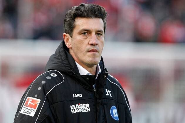 v.li.: Sportdirektor Jens Todt (Karlsruher SC), Portrait, Fussball, 2. Bundesliga, FC Würzburger Kickers - Karslruher SC, xfsx