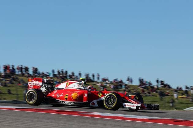 United States Grand Prix, Austin 20 - 23 October 2016 21.10.2016 - Free Practice 1, Kimi Raikkonen (FIN) Scuderia Ferrari SF16-H 