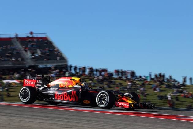 United States Grand Prix, Austin 20 - 23 October 2016 21.10.2016 - Free Practice 1, Daniel Ricciardo (AUS) Red Bull Racing RB12 