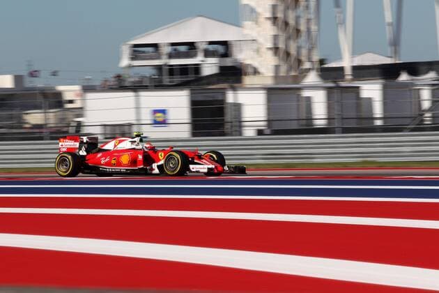 United States Grand Prix, Austin 20 - 23 October 2016 21.10.2016 - Free Practice 1, Kimi Raikkonen (FIN) Scuderia Ferrari SF16-H 
