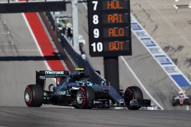 United States Grand Prix, Austin 20 - 23 October 2016 21.10.2016 - Free Practice 1, Nico Rosberg (GER) Mercedes AMG F1 W07 Hybrid 