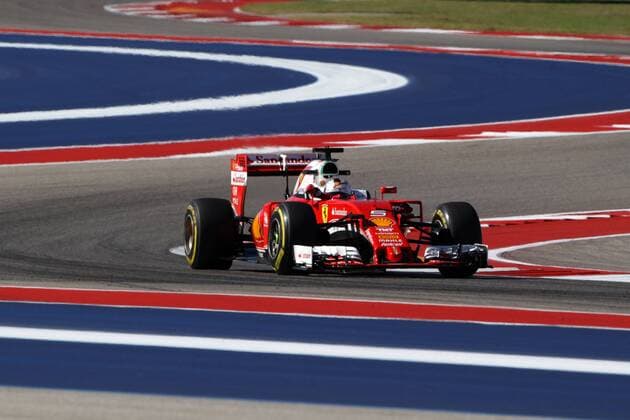 United States Grand Prix, Austin 20 - 23 October 2016 21.10.2016 - Free Practice 1, Sebastian Vettel (GER) Scuderia Ferrari SF16-H 