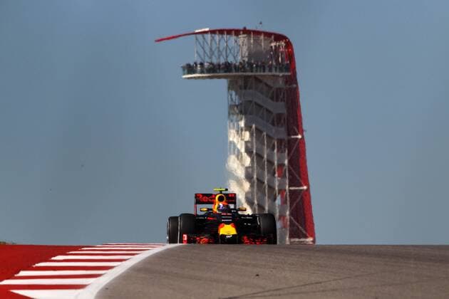 United States Grand Prix, Austin 20 - 23 October 2016 21.10.2016 - Free Practice 1, Max Verstappen (NED) Red Bull Racing RB12 