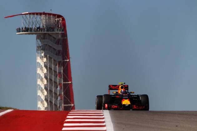 United States Grand Prix, Austin 20 - 23 October 2016 21.10.2016 - Free Practice 1, Max Verstappen (NED) Red Bull Racing RB12 
