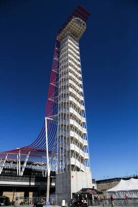 October 21, 2016 - Austin, Texas, U.S - The observation tower at the Circuit of the Americas race track in Austin,Texas. F1 2016 - Formula 1 United States Grand Prix. - ZUMAw300 20161021_zaf_w300_111