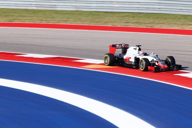 Motorsports: FIA Formula One World Championship WM Weltmeisterschaft 2016, Grand Prix of United States, 8 Romain Grosjean (FRA, Haas F1 Team), xHOCHxZWEIx
