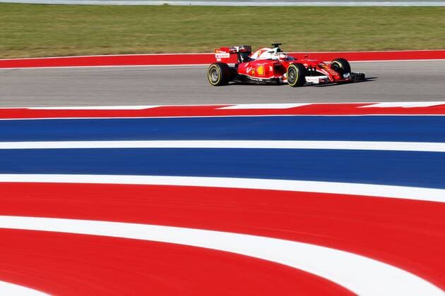 Motorsports: FIA Formula One World Championship WM Weltmeisterschaft 2016, Grand Prix of United States, 5 Sebastian Vettel (GER, Scuderia Ferrari), xHOCHxZWEIx