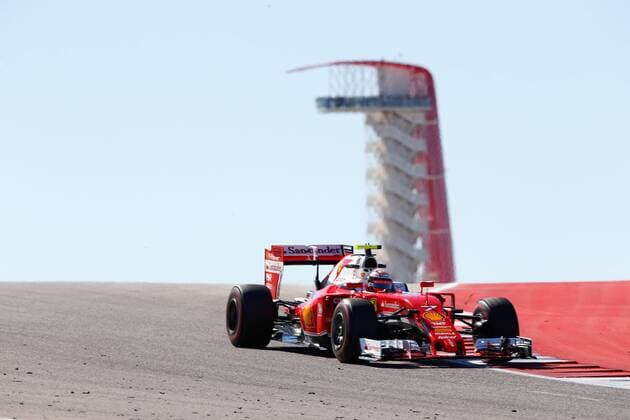 Motorsports: FIA Formula One World Championship WM Weltmeisterschaft 2016, Grand Prix of United States, 7 Kimi Raikkonen (FIN, Scuderia Ferrari), xHOCHxZWEIx