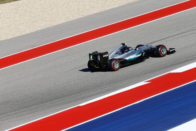 Motorsports: FIA Formula One World Championship WM Weltmeisterschaft 2016, Grand Prix of United States, 6 Nico Rosberg (GER, Mercedes AMG Petronas Formula One Team), xHOCHxZWEIx