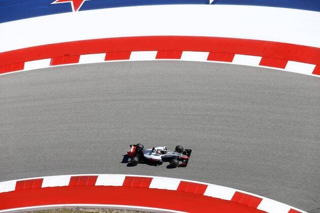 Motorsports: FIA Formula One World Championship WM Weltmeisterschaft 2016, Grand Prix of United States, 8 Romain Grosjean (FRA, Haas F1 Team), xHOCHxZWEIx