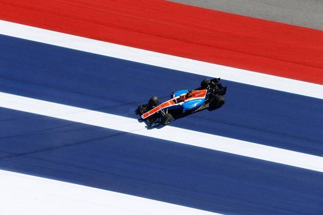 Motorsports: FIA Formula One World Championship WM Weltmeisterschaft 2016, Grand Prix of United States, 31 Esteban Ocon (FRA, Manor Racing F1 Team), xHOCHxZWEIx