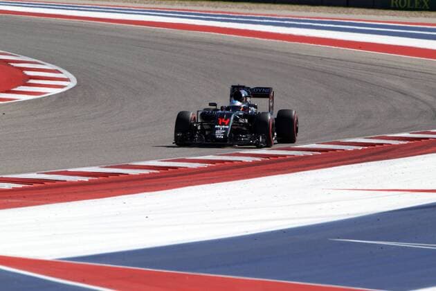 United States Grand Prix, Austin 20 - 23 October 2016 22.10.2016 - Qualifying, Fernando Alonso (ESP) McLaren Honda MP4-31 