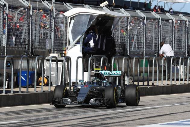 22.10.2016. Circuit of the America, Texas, USA. Formula 1 Grand Prix of America, qualification day. Mercedes AMG Petronas W07 Hybrid & x2013; Nico Rosberg xLeannexBoonx  ActionPlus11803433
