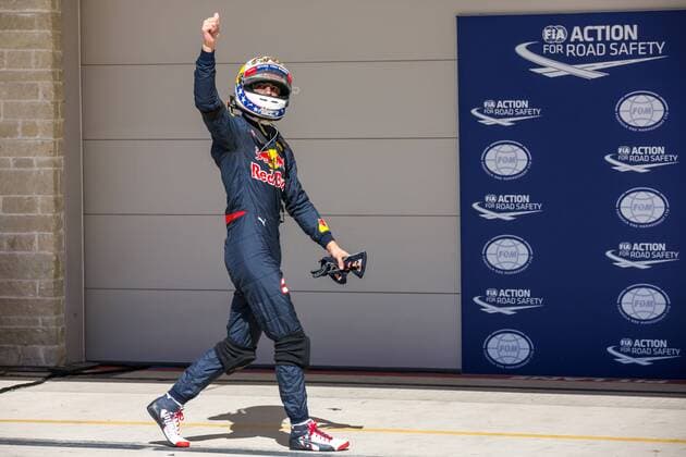 United States Grand Prix, Austin 20 - 23 October 2016 22.10.2016 - Qualifying, 3rd position Daniel Ricciardo (AUS) Red Bull Racing RB12 