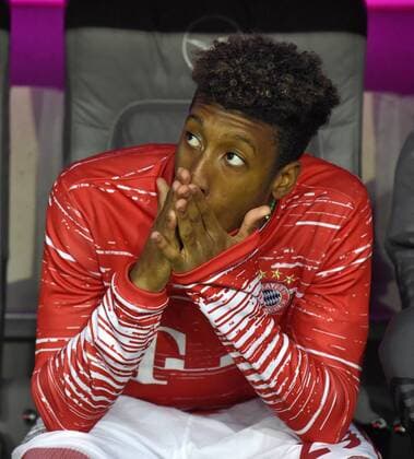 22.10.2016, Fussball 1.Bundesliga 2016 2017, 8.Spieltag, FC Bayern München - Borussia Mönchengladbach, in der Allianzarena München. Kingsley Coman (Bayern München) 