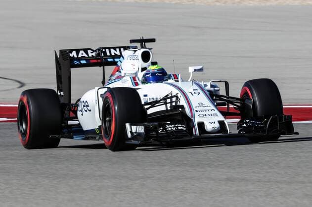 October 22, 2016 - Austin, Texas, U.S - Williams driver Felipe Massa (19) of Brazil in action during practice before the race at the Circuit of the Americas race track in Austin,Texas. F1 2016 - Formula 1 United States Grand Prix. - ZUMAw300 20161022_zaf_w300_090