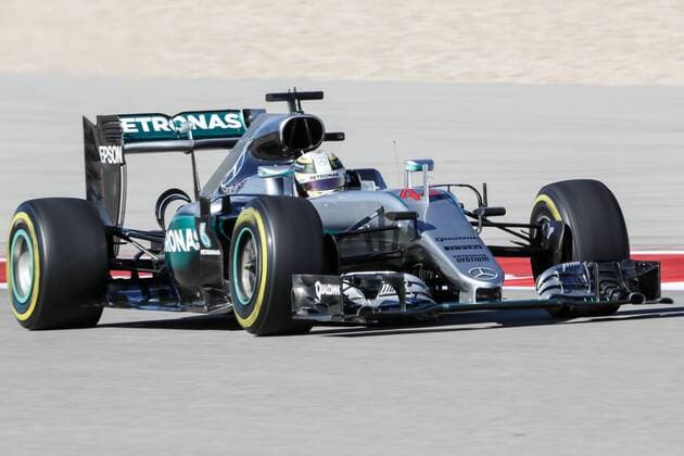 October 22, 2016 - Austin, Texas, U.S - Mercedes driver Lewis Hamilton (44) of Great Britain in action during practice before the race at the Circuit of the Americas race track in Austin,Texas. F1 2016 - Formula 1 United States Grand Prix. - ZUMAw300 20161022_zaf_w300_092