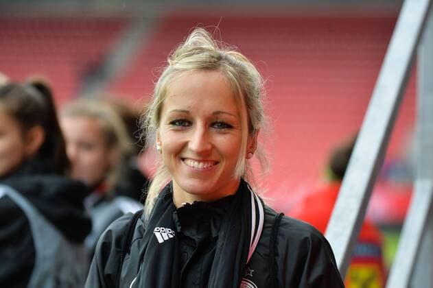 Karthrin Hendrich (Deutschland) Regensburg, Deutschland, 22.10.2016 - Fussball, Nationalmannschaft, Deutschland - Oesterreich, Fussball, Nationalmannschaft, Deutschland - Oesterreich, xKLx