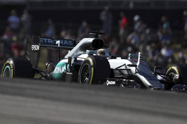 Qualifying training session F1 GP at Austin, USA. In this picture, Lewis Hamilton. xRUBIOx  RV RACING PRESS