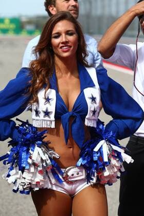 United States Grand Prix, Austin 20 - 23 October 2016 23.10.2016 - Dallas Cowboys Cheerleaders 