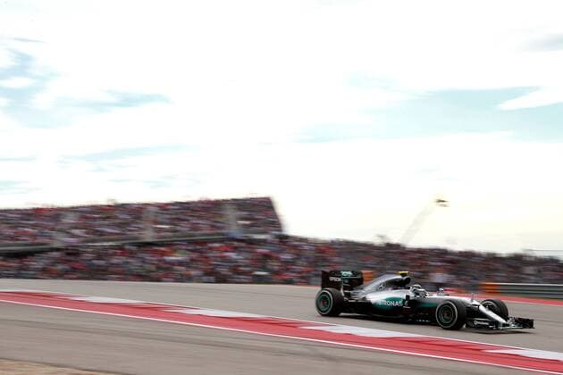 Motorsports: FIA Formula One World Championship WM Weltmeisterschaft 2016, Grand Prix of United States, 6 Nico Rosberg (GER, Mercedes AMG Petronas Formula One Team), xHOCHxZWEIx