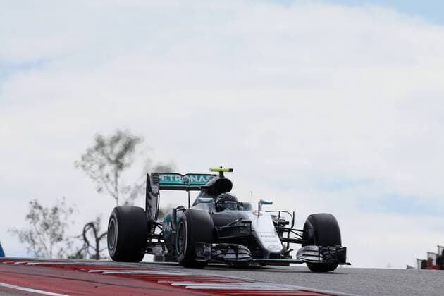 Motorsports: FIA Formula One World Championship WM Weltmeisterschaft 2016, Grand Prix of United States, 6 Nico Rosberg (GER, Mercedes AMG Petronas Formula One Team), xHOCHxZWEIx