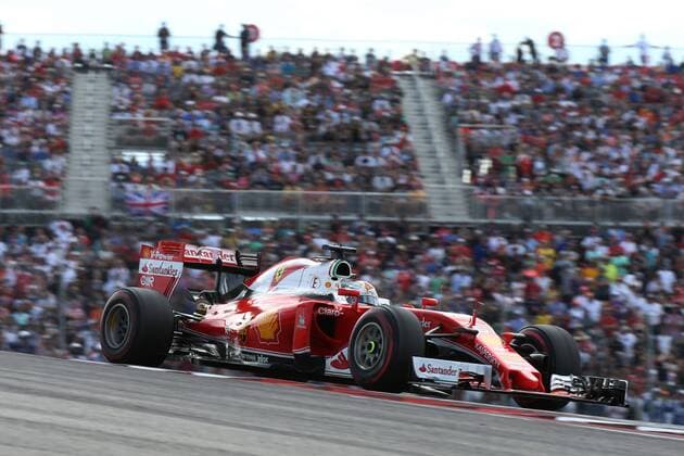 Motorsports: FIA Formula One World Championship WM Weltmeisterschaft 2016, Grand Prix of United States, 5 Sebastian Vettel (GER, Scuderia Ferrari), xHOCHxZWEIx
