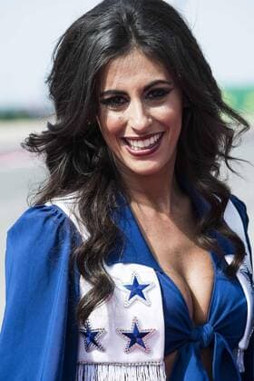 October 23, 2016: Dallas Cowboys Cheerleaders in action at the United States Grand Prix, Circuit of the Americas. Austin, TX. CSM Formula One 2016: United States Grand Prix OCT 23 - ZUMAc04_ 20161023_zaf_c04_008