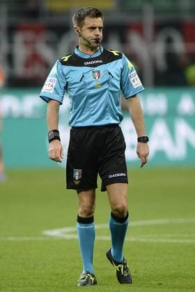 Nicola Rizzoli arbitro. Referee Milano 22-10-2016 Stadio Giuseppe Meazza - Football Calcio Serie A AC Milan - Juventus Turin. giuseppexceleste