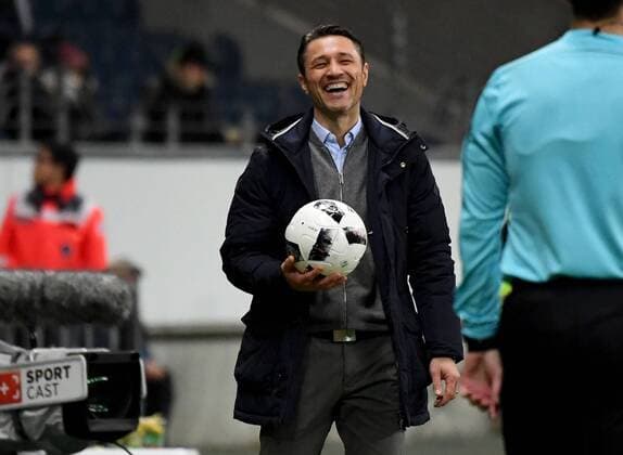 25.10.2016, xjhx, Fussball DFB Pokal, Eintracht Frankfurt - FC Ingolstadt 04, emspor, v.l. Trainer Niko Kovac (Eintracht Frankfurt) Frankfurt am Main