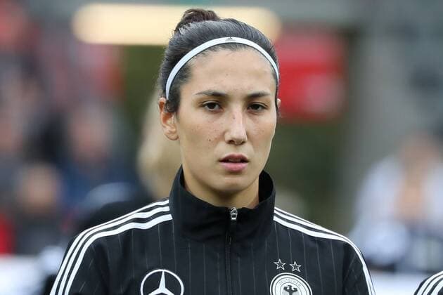 Sara Doorsoun (DFB, 27), Porträt, Portrait, Fussball, Frauen, Länderspiel, Deutschland - Niederlande, xozx