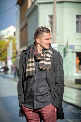 Pascal Testroet beim Fotoshooting. Pascal Testroet