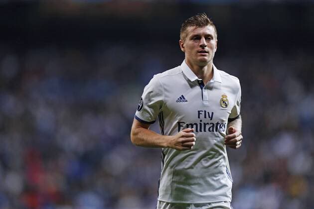 Toni Kroos (Real) , OCTOBER 18 2016 - Football Soccer : UEFA Champions League Group F match between Real Madrid 5-1 Legia Warsawa at Estadio Santiago Bernabeu in Madrid, Spain. Noxthirdxpartyxsales  (oqma020662)