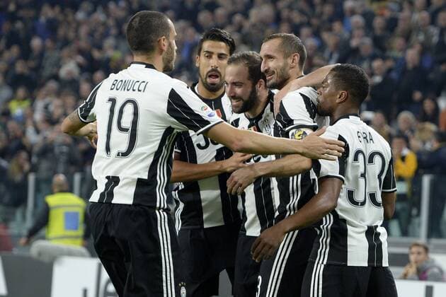 Bilder des Tages - Sport Fußball, Juventus Turin - Sampdoria Genua Db Torino 26 10 2016 - campionato di calcio serie A Juventus-Sampdoria foto DanielexBuffa Image - gol Giorgio Chiellini 