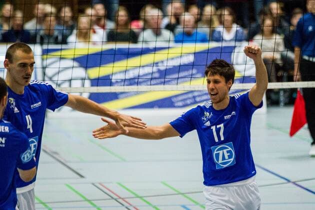Tomas Kocian (17 VfB); DVV-Pokal Achtelfinale: SSC Karlsruhe vs VfB Friedrichshafen, Albgauhalle, Karlsruhe-Ettlingen Germany, 20161026; Karlsruhe-Ettlingen Copyright: xWuechnerx xEibner-Pressefotox EP_nwr