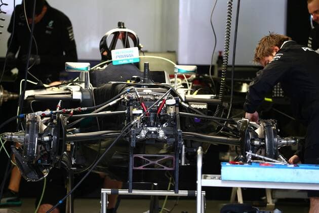 Mexican Grand Prix, Mexico City 27 - 30 October 2016 27.10.2016 - Mercedes AMG F1 W07 Hybrid, detail 