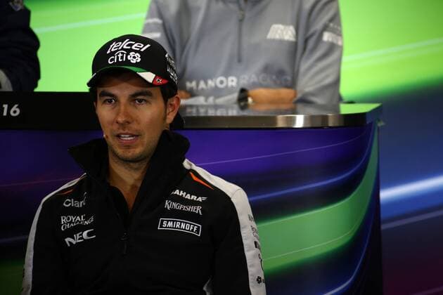 Mexican Grand Prix, Mexico City 27 - 30 October 2016 27.10.2016 - Sergio Perez (MEX) Sahara Force India F1 VJM09 