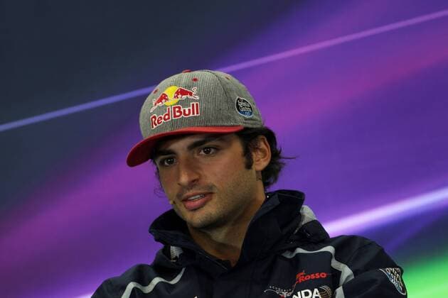 Mexican Grand Prix, Mexico City 27 - 30 October 2016 27.10.2016 - press conference PK Pressekonferenz Carlos Sainz Jr (ESP) Scuderia Toro Rosso STR11 