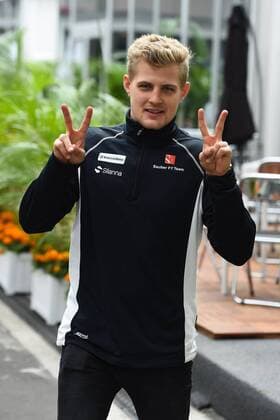 Marcus Ericsson (Sauber F1 Team) mit Victoryzeichen, Grosser Preis von Mexiko 2016, Motorsport, Formel 1, 27.10.2016, Mexiko City Copyright: xAndre Eibner-Pressefotox EP_JAE