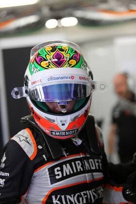 Mexican Grand Prix, Mexico City 27 - 30 October 2016 28.10.2016 - Free Practice 1, Sergio Perez (MEX) Sahara Force India F1 VJM09 