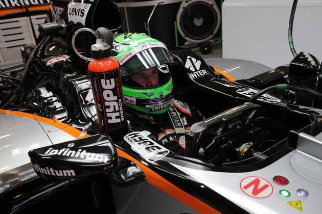 Mexican Grand Prix, Mexico City 27 - 30 October 2016 28.10.2016 - Free Practice 1, Nico Hulkenberg (GER) Sahara Force India F1 VJM09 