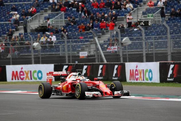 Mexican Grand Prix, Mexico City 27 - 30 October 2016 28.10.2016 - Free Practice 1, Sebastian Vettel (GER) Scuderia Ferrari SF16-H 